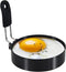 3.5'' Stainless Steel Egg Cooking Rings with Silicone Handle, Nonstick Egg Molds for Frying Eggs & Mcmuffins