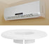 Zerodis Air Conditioning Hole Cover, Decorative Air Conditioner Partition Covers Accessories Pipe Hole Cover