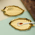 Spoon Rest Spoon Holder for Stove Top, Utensil Holder for Kitchen Counter, 304 Stainless Steel Gold Leaf, Dishwasher