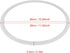 Pressure Cooker Replacement joint cocotte minute seb 8l joint cocotte minute seb 6l Gasket Silicone Gasket Rings for Home Cooker Kitchen Tool (Diameter 26cm / 10.2in)