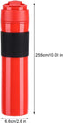 Fdit Portable Mini Espresso Maker, Hand Held Pressure Caffe Espresso Machine, Compact Manual Coffee Maker for Home,