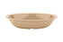 G.E.T. DN-332-S-EC Brown 32 oz. Oval Rimmed Melamine Bowls, Pack of 4 - Sandstone