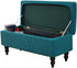 FUANGUI Ottoman Cover Slipcovers Rectangular Printed Folding Stretch Storage Bench Footrest Sofa
