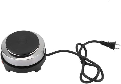 Nikou Electric Mini Stove, Portable 500W Cooking Plate Hot Plate Multifunction Home Heater (US Plug 110V)