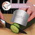 Finger Guards for Cutting, 4 Pcs Stainless Steel Finger Protector for Chopping and Slicing in Kitchens