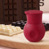 Webake Silicone Chocolate Melting Pot - Microwave Melt and Pour Candy Butter Warmer, Set of 2