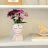 Yoohspoe GAFBV Face Planter, Cute Resin Cactus Face Vase for Indoor Outdoor Plants Home Decor