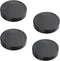 4PCS Flat Lids for Magic Bullet Blender, Replacement Parts Compatible with 250W Cups, Black Plastic Lid with 8oz Cup