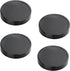 4PCS Flat Lids for Magic Bullet Blender, Replacement Parts Compatible with 250W Cups, Black Plastic Lid with 8oz Cup