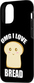 iPhone 12/12 Pro OMG I Love Bread Baking Pastry Bread Maker Cute Baker Case