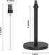 Countertop Counterweight Paper Towel Holder with Spray Bottle,One Hand Easy to Tear Stainless Steel Paper Towel Holder