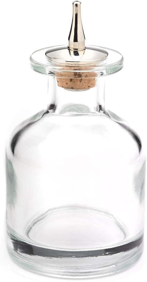 Barfly M37129 Bitters Bottle - 4.4 oz Glass for Cocktail Mixing