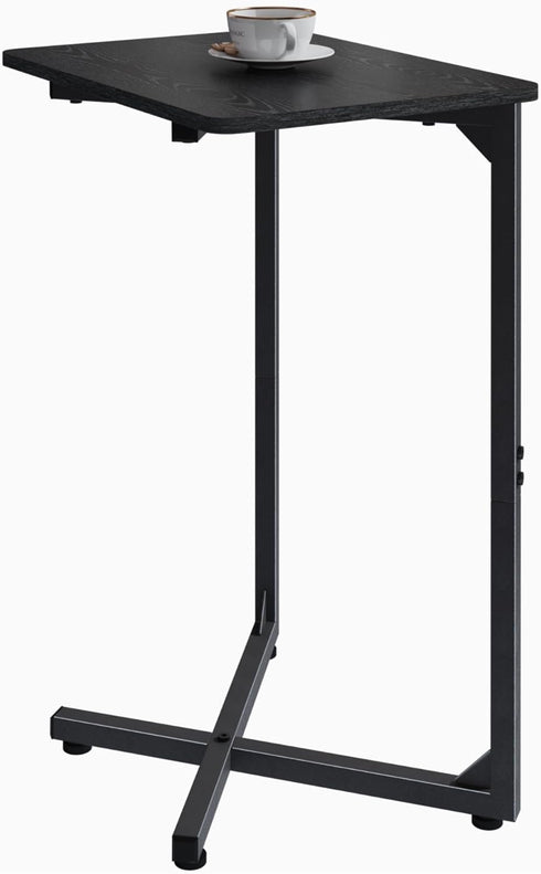 Generic NEFROM C-Shaped End Table, Small Couch Side Table, Sofa TV Tray Table