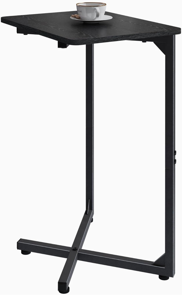Generic NEFROM C-Shaped End Table, Small Couch Side Table, Sofa TV Tray Table