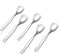 12-Piece Stainless Steel Ice Cream Spoons, Yogurt Spoon Set