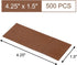 Gmark Paper Napkin Band Box of 500 - Brown, Paper Napkin Rings Self Adhesive GM1052A