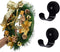 Magnetic Wreath Hanger for Front Doors, 2 Pack Metal Wreath Holder for Wreath Decorations on Steel Door