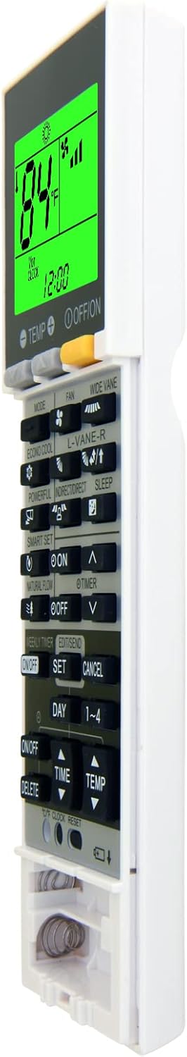 RCECAOSHAN Replacement for Mitsubishi Electric AC Remote Control SG15F SG15H SG162 PAR-SL100A-E