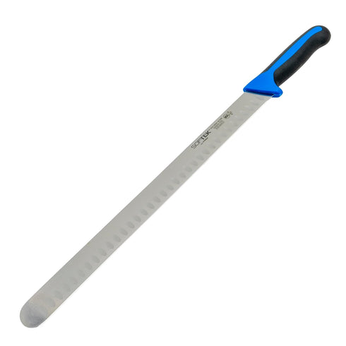 WINCO KSTK-140 14 Hollow Ground Slicer, Silver/Black/Blue