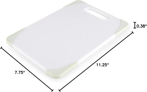 Copco Nonslip Small Plastic Cutting Board, 7.75x11.25-Inch, Pistachio Color