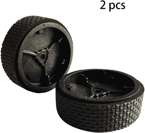 Replacement Wheels Tires Parts Kit, Rubber Tire Wheel Replacement for Robot Braava 320 380 and Mint 5200 5200C 4200 4205