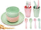 14Pcs Dinnerware Sets, Lightweight Plates, Bowls, Cups, and Cutlery, Dishwasher & Microwave Safe for 2