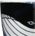 Minorutouki Mino Ware White Wave Whale Small Cups Set of 2, f3.35×H2.64in, 6.29oz, Made in Japan