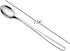 Set of 16 Long Handle Iced Tea Spoons, Stainless Steel Ice Cream Spoon