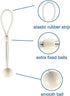Universal Bungee Kit Parts for Blackout Roller Up Blinds (2 Set, Sand) Sun Shades