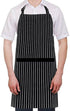 Syntus 2 Pack Adjustable Bib Apron - Waterdrop Resistant Kitchen Aprons with 2 Pockets for Men and Women Chef