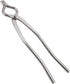 Stainless Steel Pakkad-Big, 1 Pcs, Modern Food Tongs, Silver, 10.4 x 2.2 x 0.2 Inch
