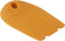 Mercer Culinary Silicone Horseshoe Arch Plating Wedge, 4mm, Orange