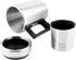 Travel Kettle, 350ml 150ml 12V Portable Electric Car Kettle, Stainless Steel Car Coffee Mug Kettle for Heated Water Cup