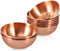 8 Pack 3.2inch Stainless Steel Sauce Dishes, Mini Individual Saucers for Sushi Dipping, Rose Gold