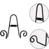 Metal Easel Plate Stand Holder for Wall Hanging Display Rack, Art Hanger, Photo Holder, Books, Bowls, Platters