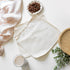 Pro Quality Organic Cotton Nut Milk Bag, 2 Pack, 12"X12" XL Heavy Duty Reusable Food Strainer, BPA-Free