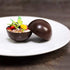 homEdge Semi Sphere Silicone Mold, 4 Packs for Baking Hot Chocolate Bomb, Cake, Jelly, Dome Mousse - Diameter 2"