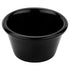 G.E.T. S-630-BK 3 oz. Black Ramekin, Break Resistant Melamine (Pack of 12)