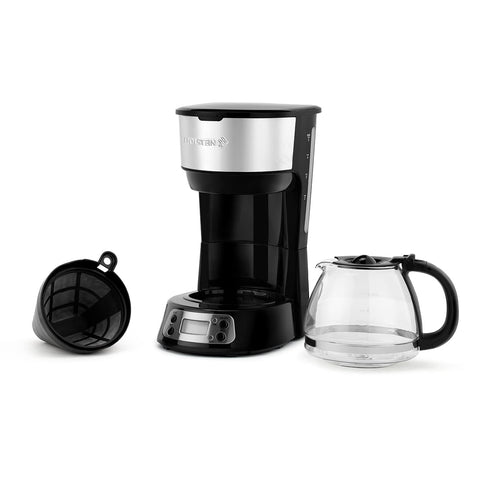 5-Cup Programmable 25oz Holstein Housewares Coffee Maker, Drip Coffee Machine with Auto Brew Timer, Pause & Serve