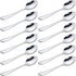 homEdge Stainless Steel Espresso Spoon, 5 Inches Mini Coffee Spoon Set of 12 for Demitasse Dessert Tea