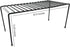 Evelots Kitchen Cabinet Wire Shelf Organizer/Rack, 6 Pack Sturdy Metal Shelf Risers for Kitchen, Freezer, Pantry and