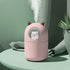 Portable Small Humidifier, 300ml Mini Cool Mist USB Humidifier with Night Light, Auto Shut-Off, Ultra-Quiet, 2 Spray