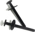 316433300 Black Metal Screw for Range Oven Door Handle Compatible with Frigidaire, Kenmore, Electrolux (2PACK)