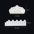 Set of 2 Princess Crown Silicone Fondant Molds - 3D Gumpaste Candy Mold for Cake Decorating