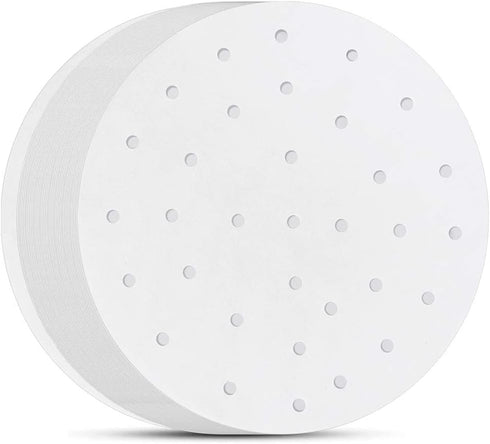 7 Inch Air Fryer Liners Set of 200, Nonstick Parchment Paper for Air Fryer, Steaming Basket, and More (5/6/8/9/10in