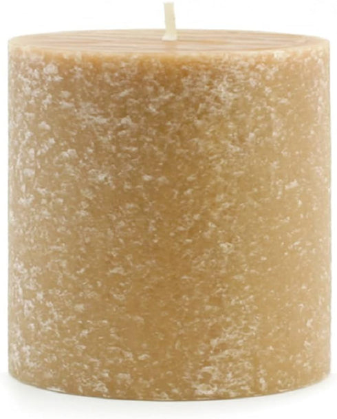 Root Candles 33325 Unscented Timberline Pillar Candle - 3 x 3-Inches, Beeswax