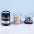 Saycker Portable Stackable Snack Container Nut Box, Snack Storage Jars and Portion Control, Food Storage Container