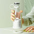 Personal Size Blender, Fresh Juice Portable Blender for Smoothies, Wireless USB Rechargeable, Pink