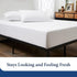 Cosy House Collection Luxury Mattress Protector - White King - Ultra Soft Comfort, Stays Cool & Quiet, Bamboo Blend