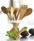 Olive Wood Cooking Spoon Set 10" 12" 14"